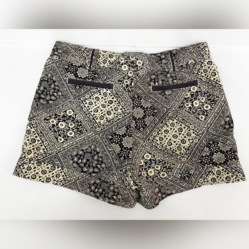 Anthropologie Cartonnier Bandana Print Shorts - 8 - Picture 6 of 15